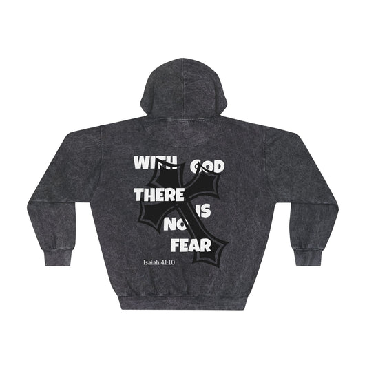 Isaiah 41:10 Mineral Wash Hoodie