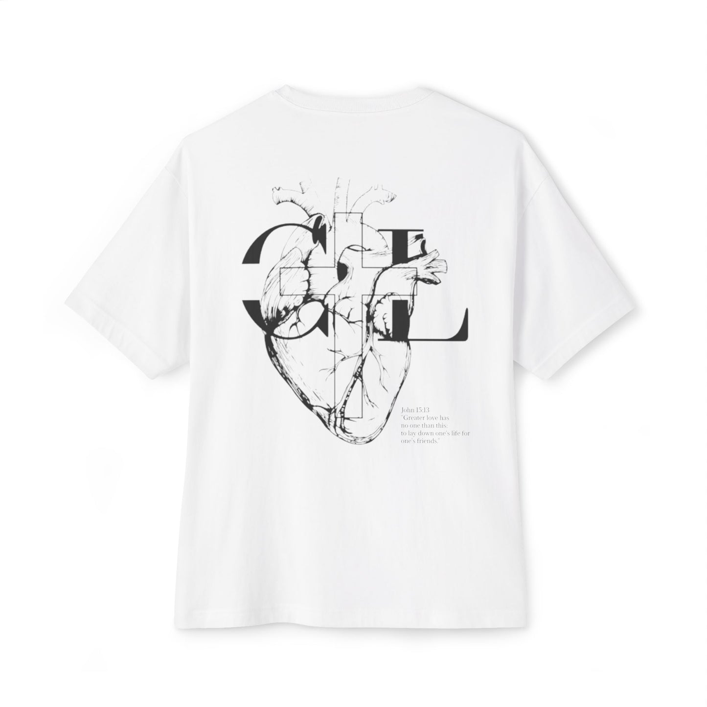 God's Love Oversized Boxy Tee